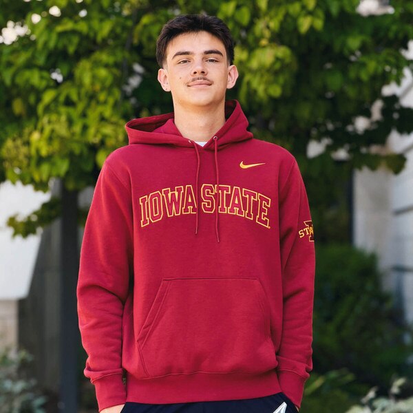 Nike Iowa State Cardinal FA26 Hooded Sweatshirt